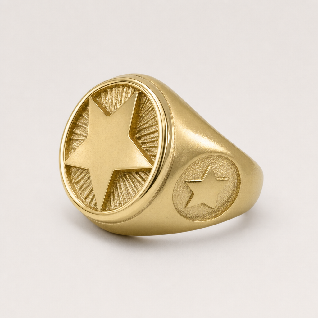 Five Pointed Star Ring