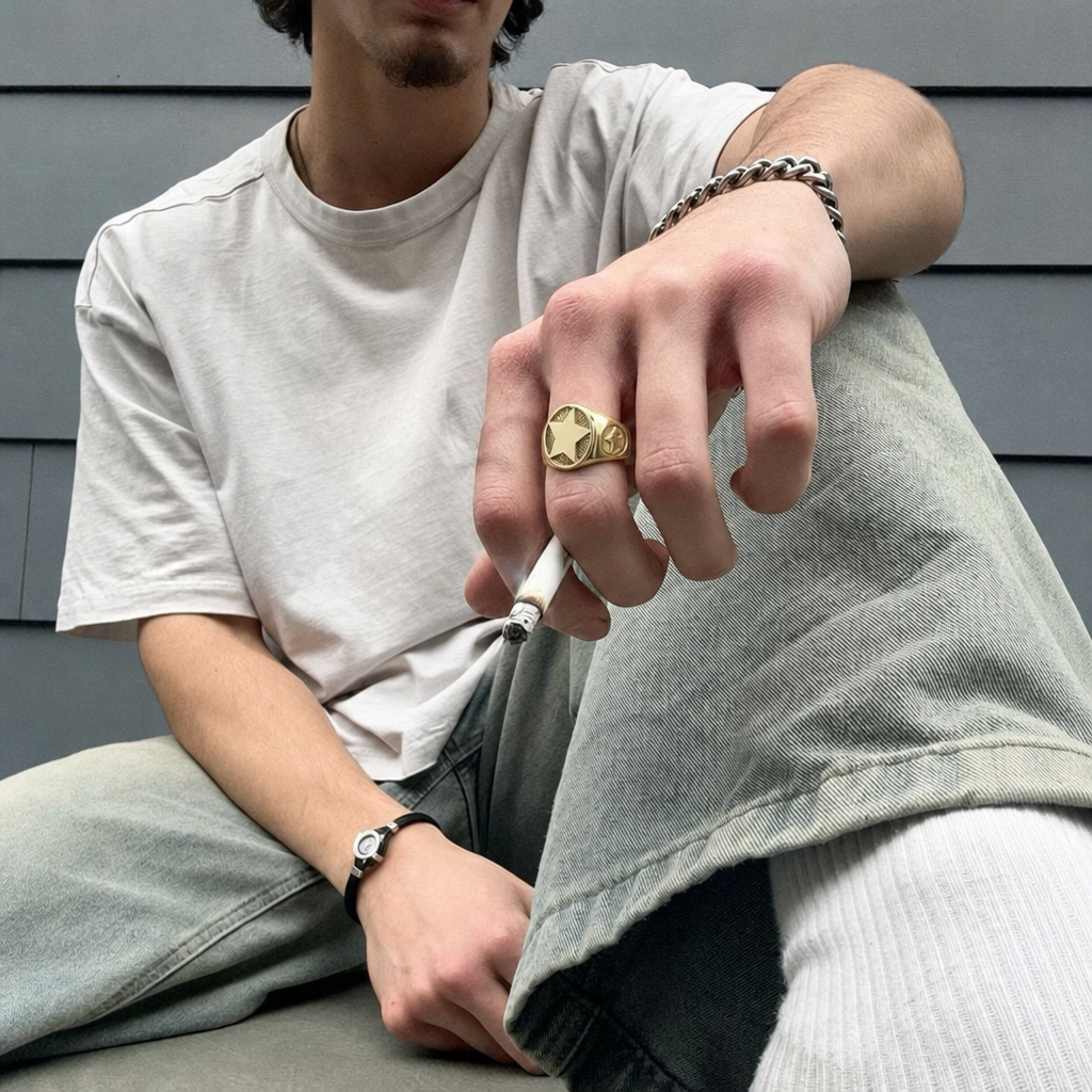 Five Pointed Star Ring