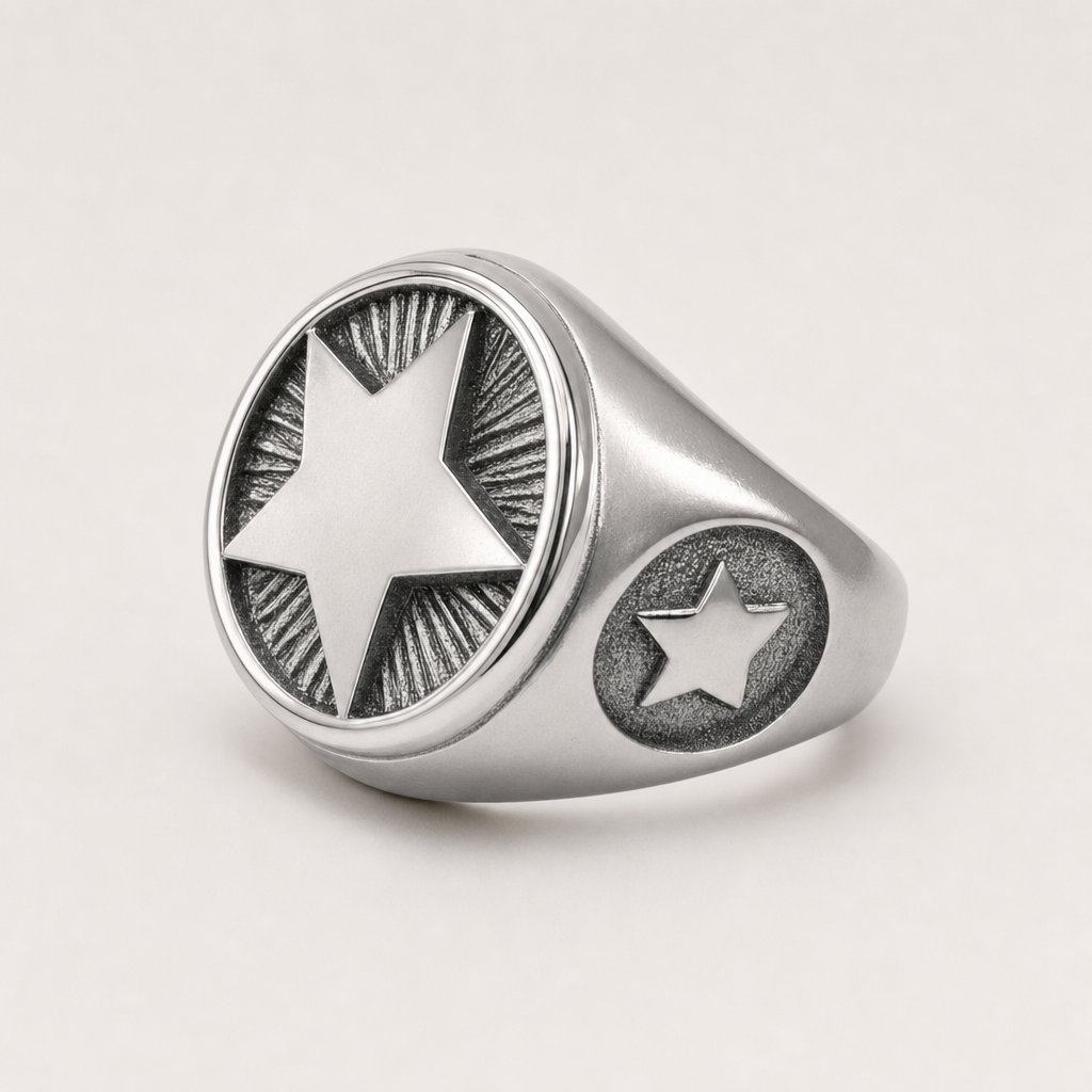 Five Pointed Star Ring
